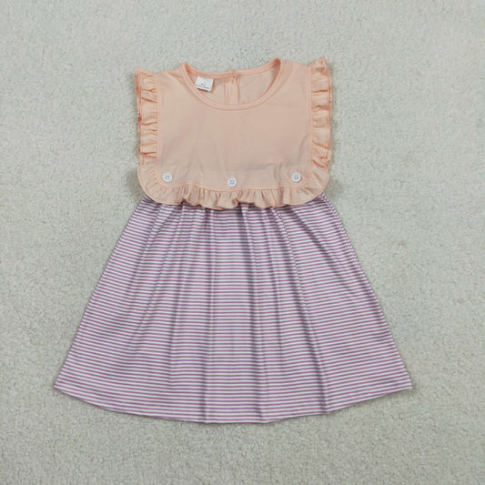 Pink With Ruffle Girls dress GSD3559