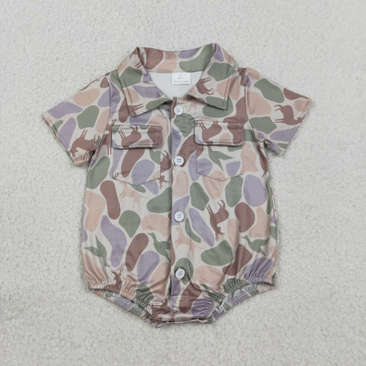 Camo Duck baby romper SR3544