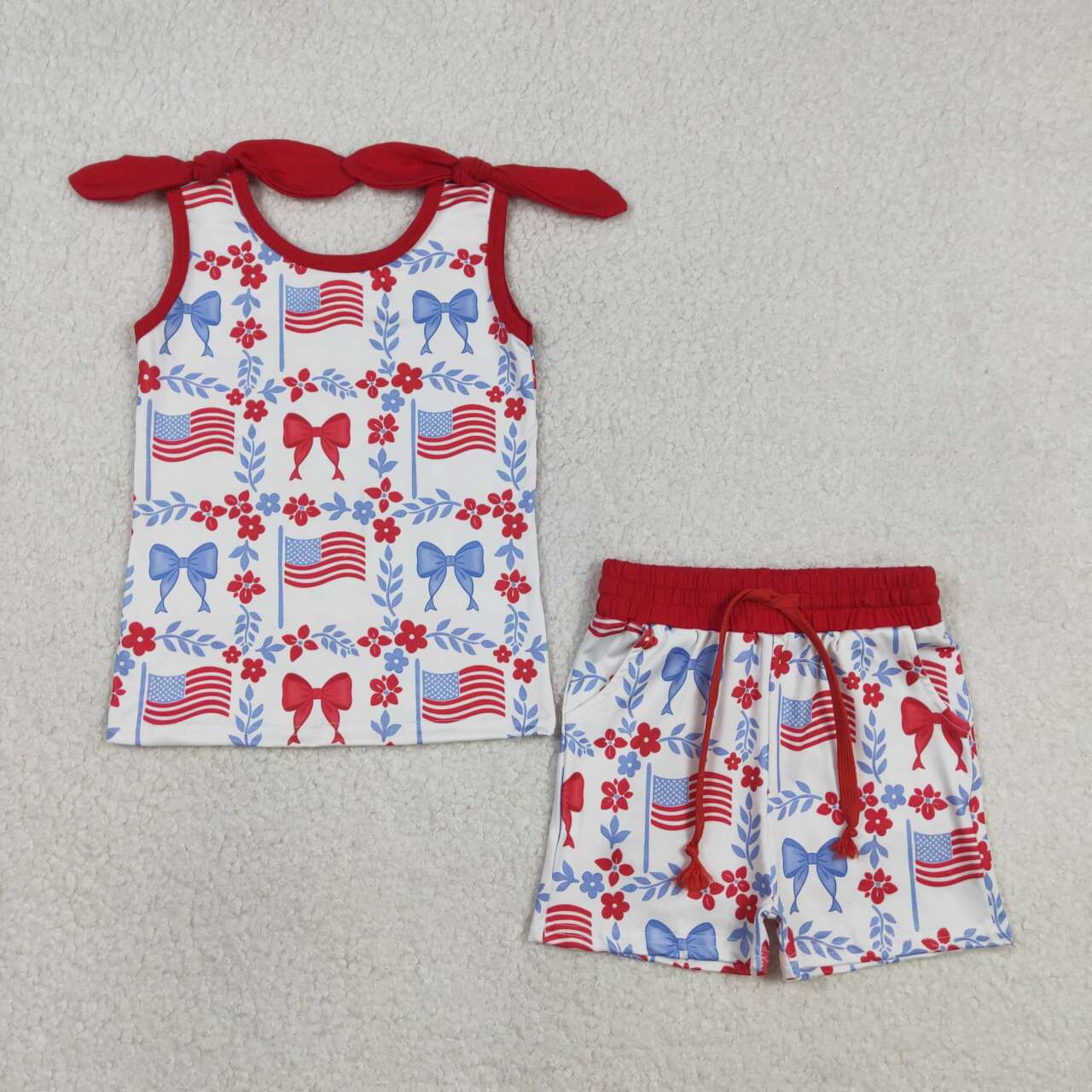July of 4th Flag Girls Set GSSO3094
