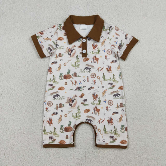 Western Cowboy Boys' Romper SR3882