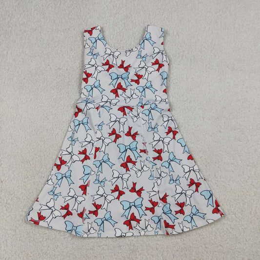July of 4th Bow Athletic Girls Dress GSD3752