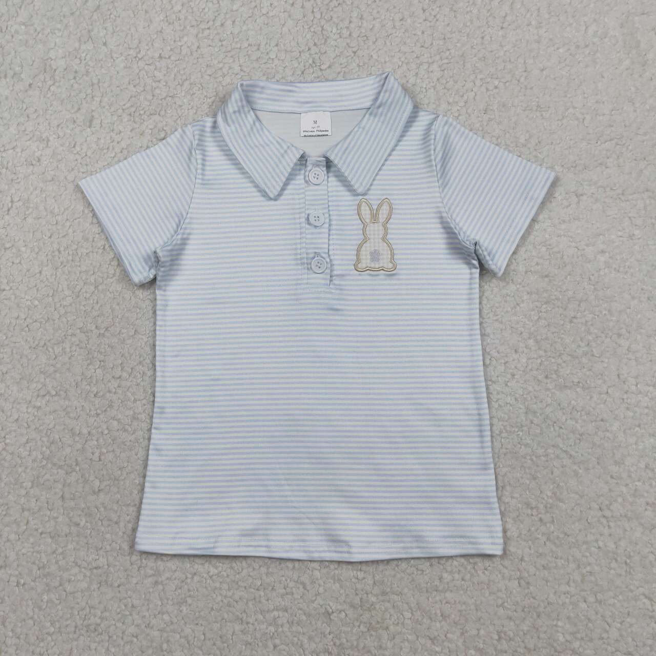 Easter Bunny with Button short sleeve Shirt BT1708