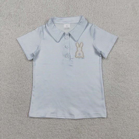 Easter Bunny with Button short sleeve Shirt BT1708