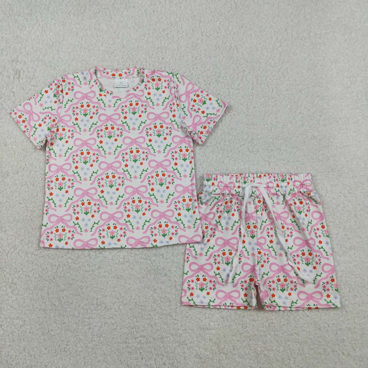 Summer Pink flower Girls Set GGSSO3379