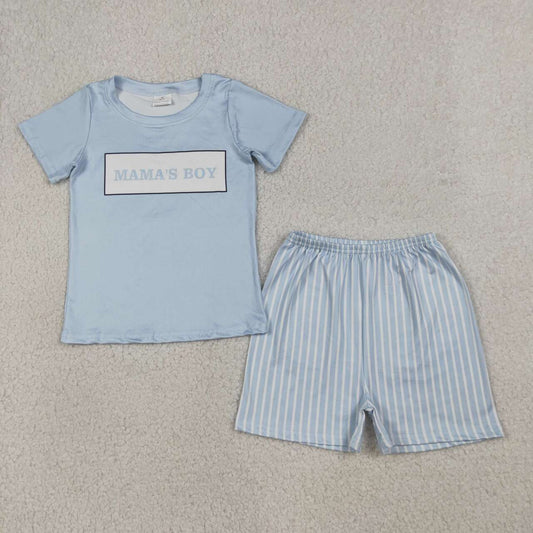 MAMA‘S Boy embroidery Boy Set BSSO1876
