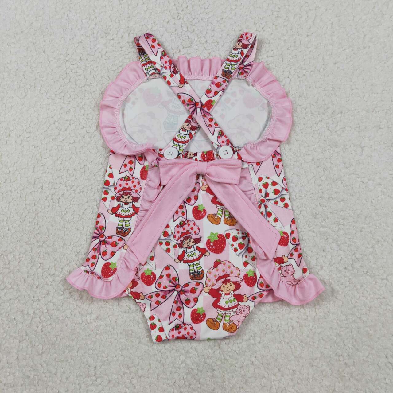 strawberry Girls baby romper SR3885