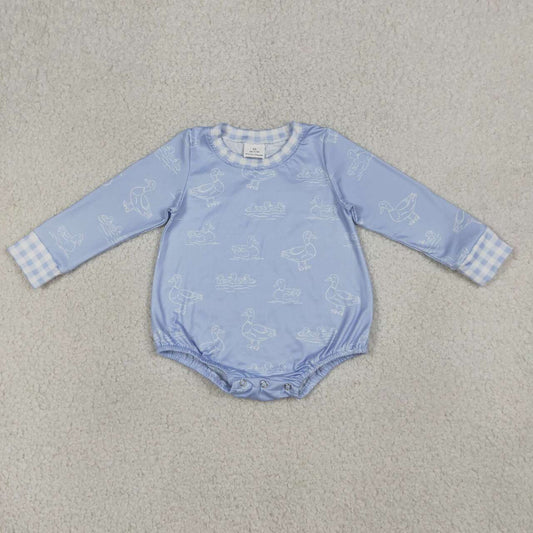 Duck Print Baby Romper LR2969