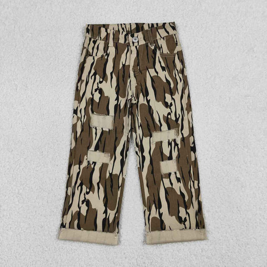Camo Girls Jeans P0373