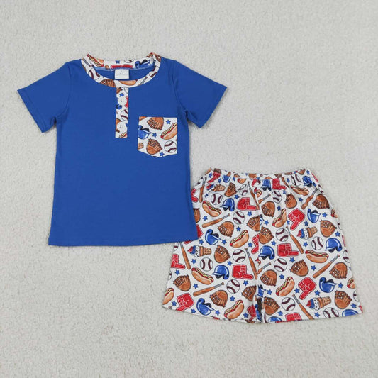 Baseball Short Sleeve Boy Set BSSO1922
