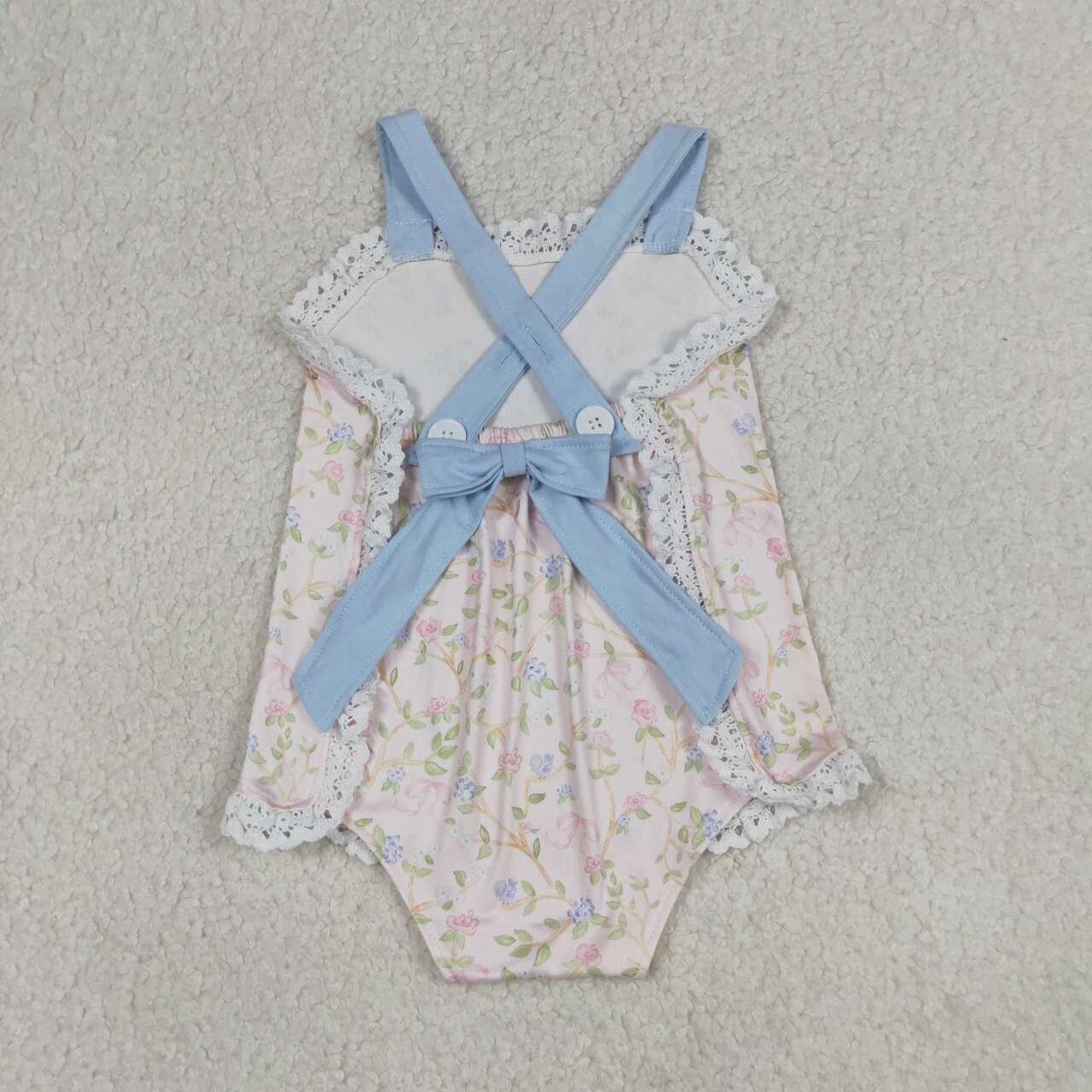 Floral Sleeveless Baby Romper SR3461