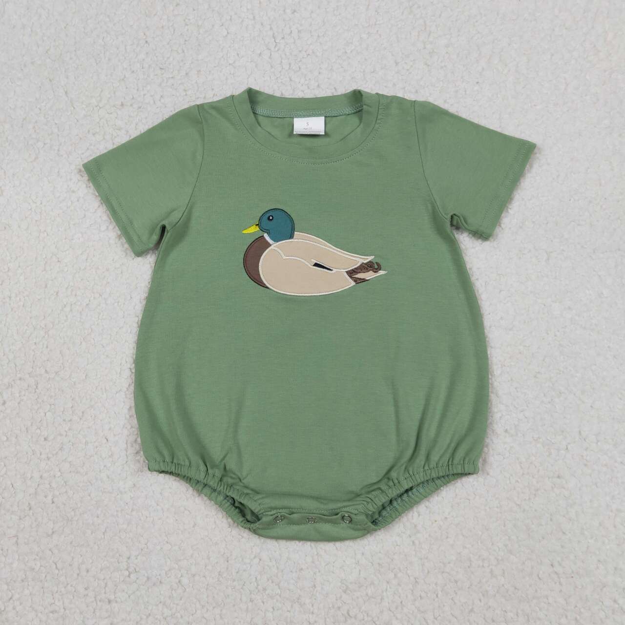 Duck embroidery Baby Romper SR3444)