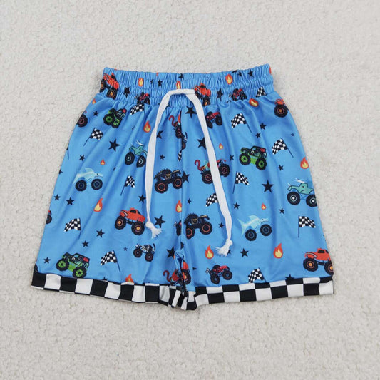 Blue Car boys Short SS0736