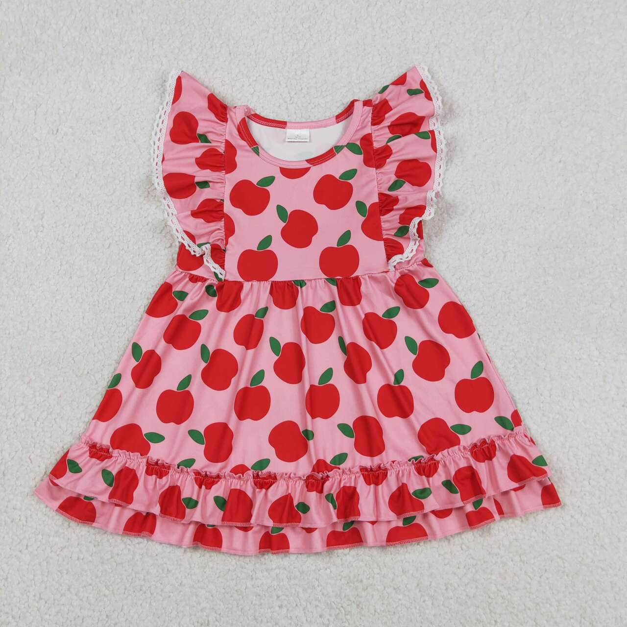 Back To School Apple Girls Dress GSD3510
