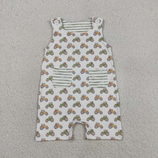 Car Print Baby Romper SR1586