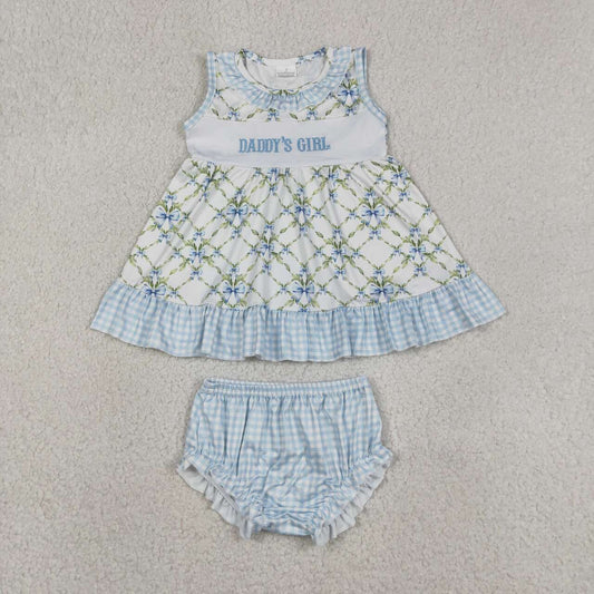 Daddy's Girls Flowers Girls ‘s bummie outfit GBO0512