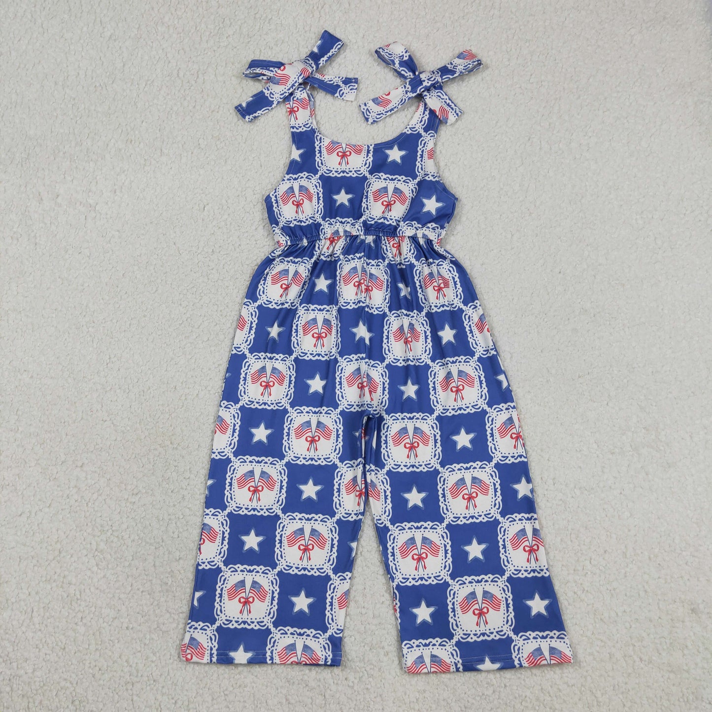 July of 4th Star Girls Jumpsuit SR3875