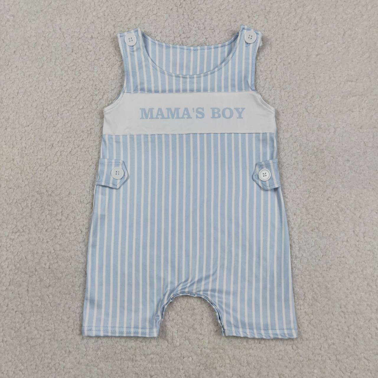 MAMA'S BOY Print Girls Baby Romper SR3972