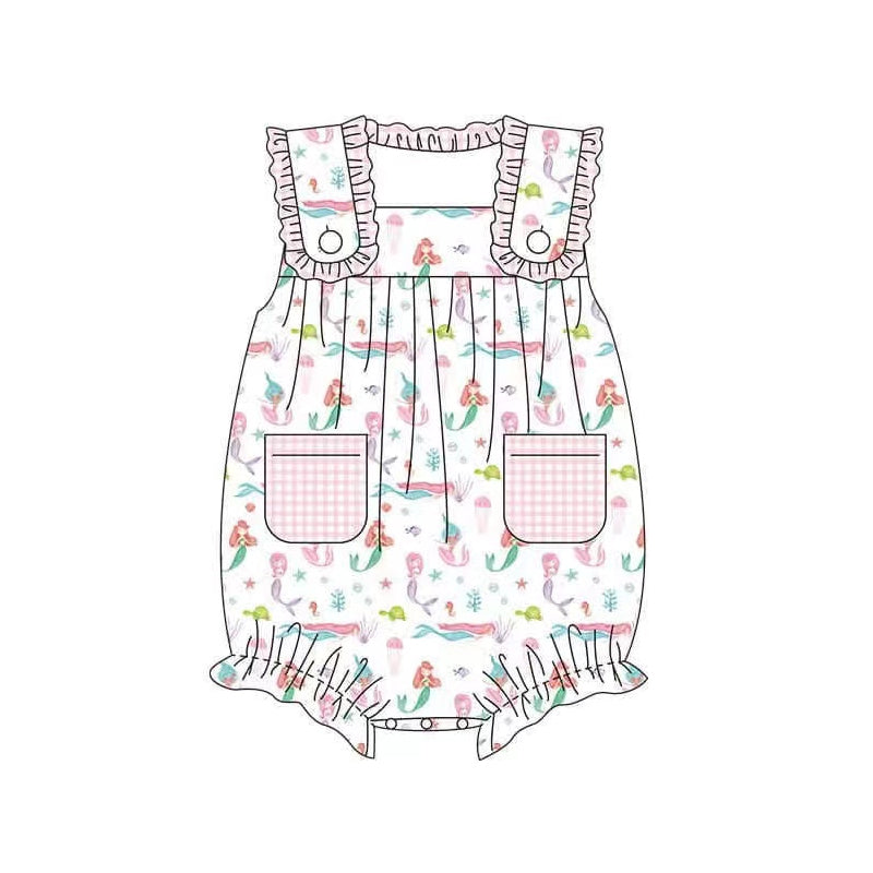 Pre-order animals pocket romper SR2880