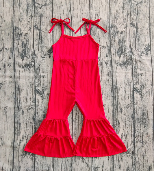 pre -order red baby girl jumpsuit SR3163