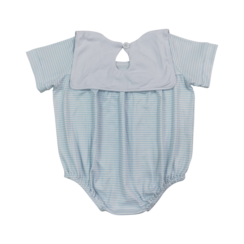 Farm Car embroider baby romper SR4075
