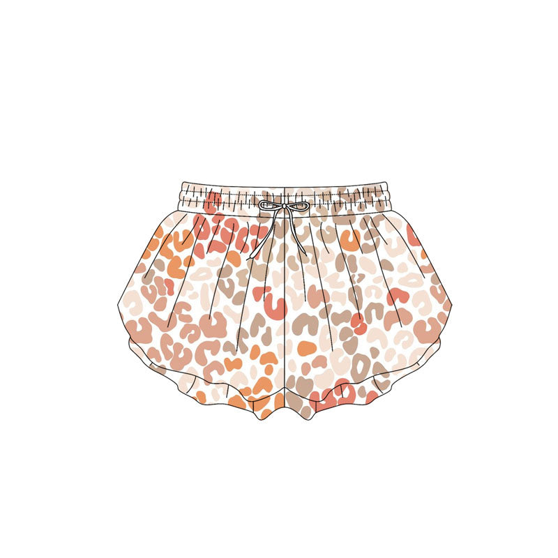 pre -order colorful leopard print girl summer Shorts SS05893