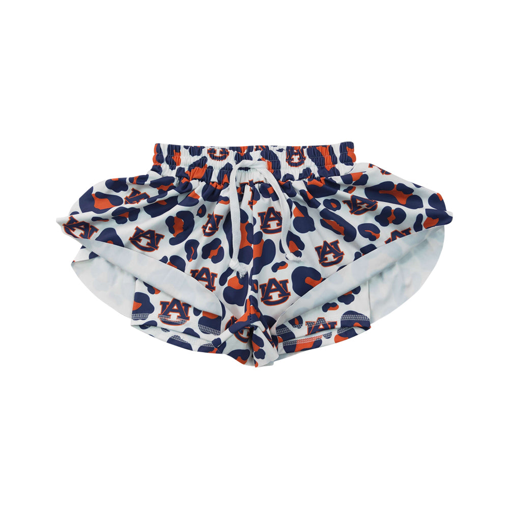 Athletic Gameday Football leopard girl shorts SS0819