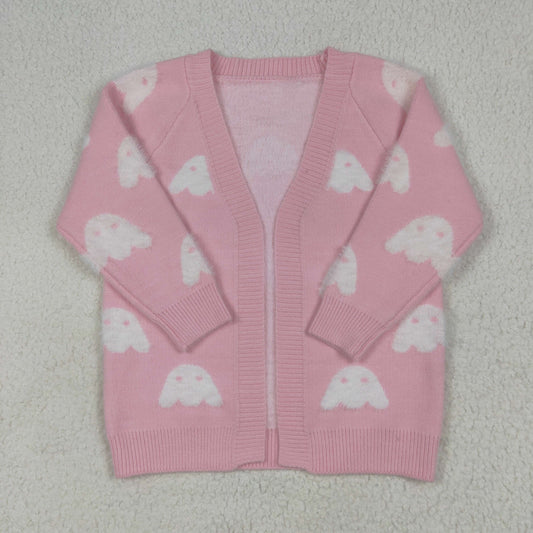 Halloween Ghost Pink Sweater GT0650