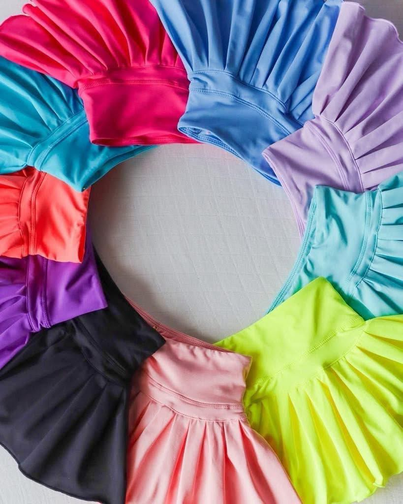 pre -order Colorful girl yoga dress GLK0078-GLK0087
