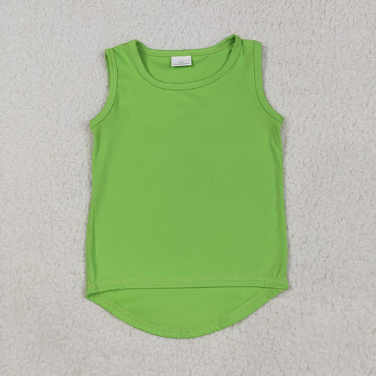 grass green yoga girl Sleeveless set GSSO2503
