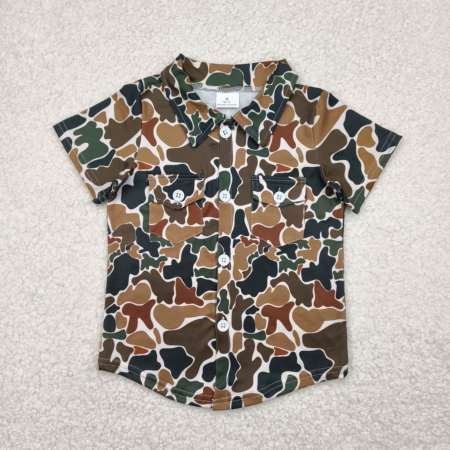 Camo Short Sleeve Shirt BT1200