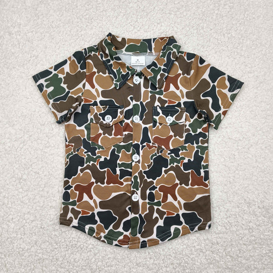 Camo Short Sleeve Shirt BT1200