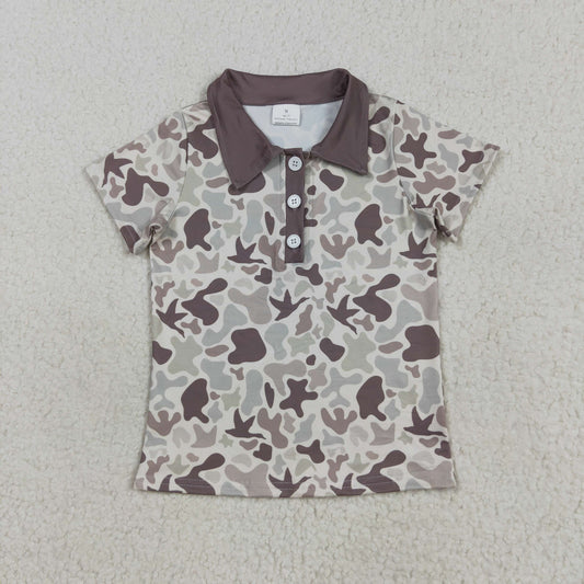 Camo duck short sleeve Shirt BT1261
