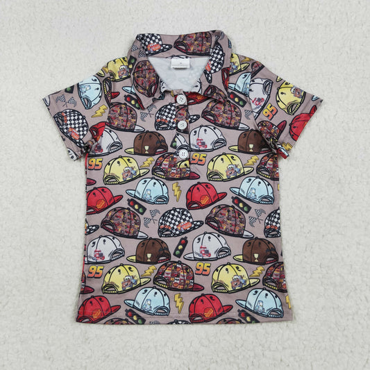 Cars Cartoon short sleeve Shirt BT1228