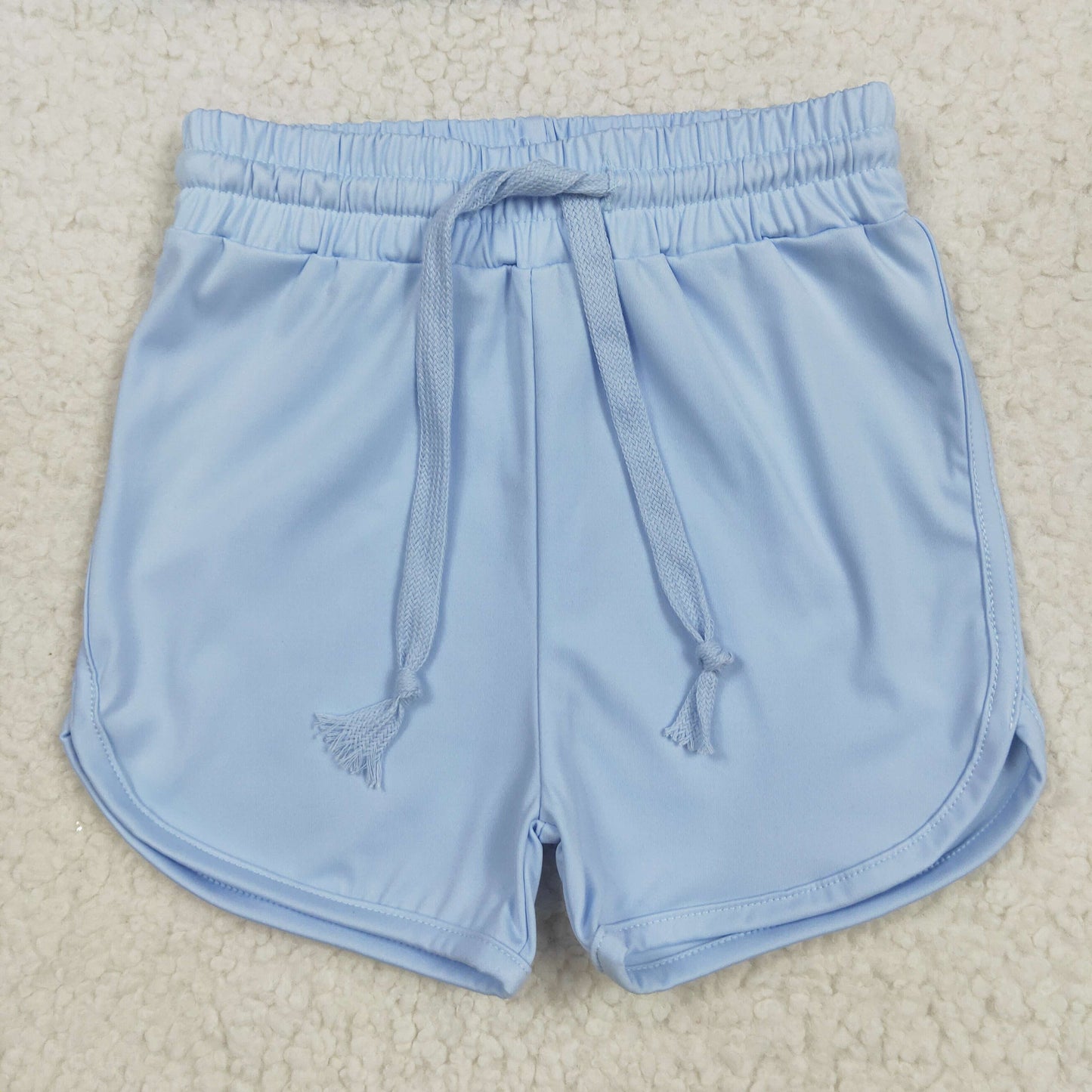 sky blue Kids yoga Short