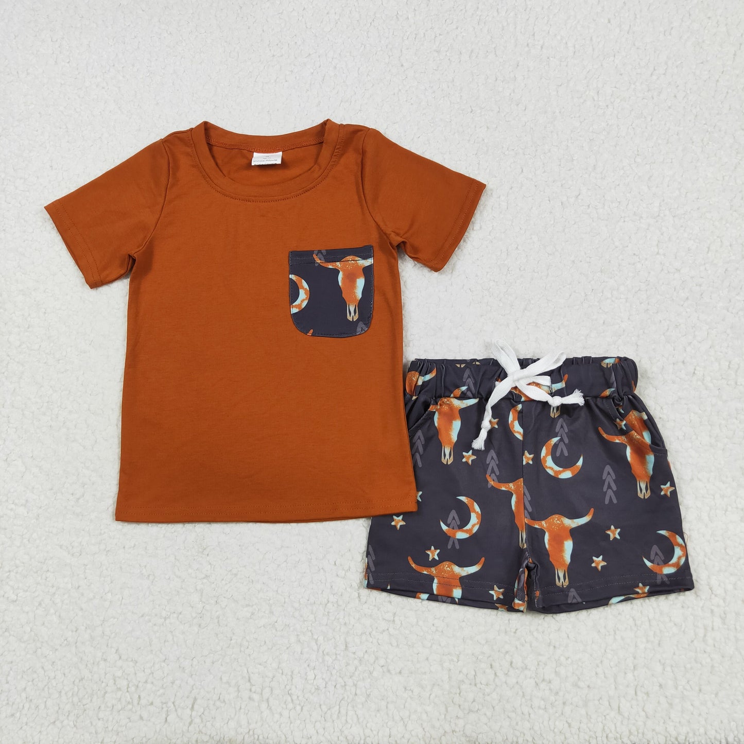 Brown cattle Boy Set BSSO0758
