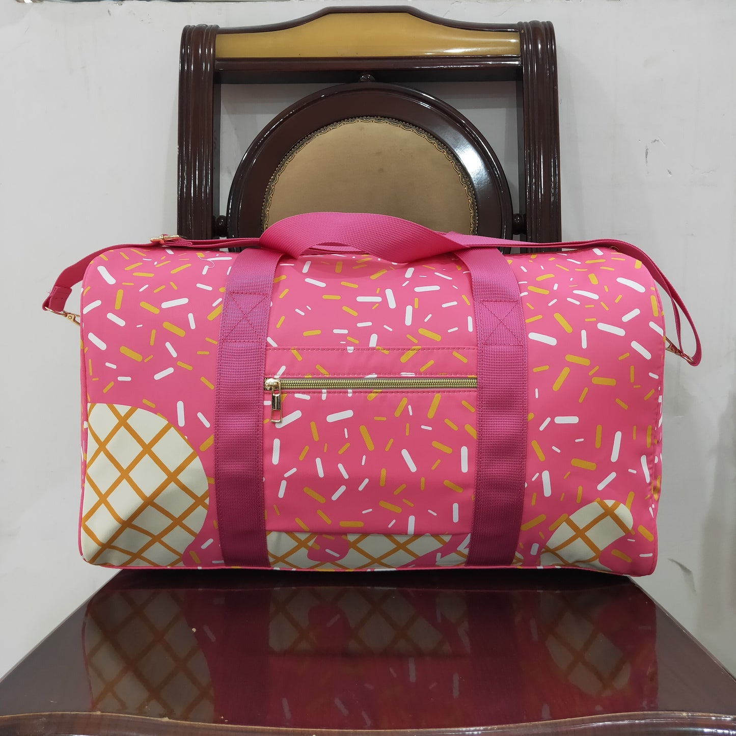 hot pink travel bag BA0298