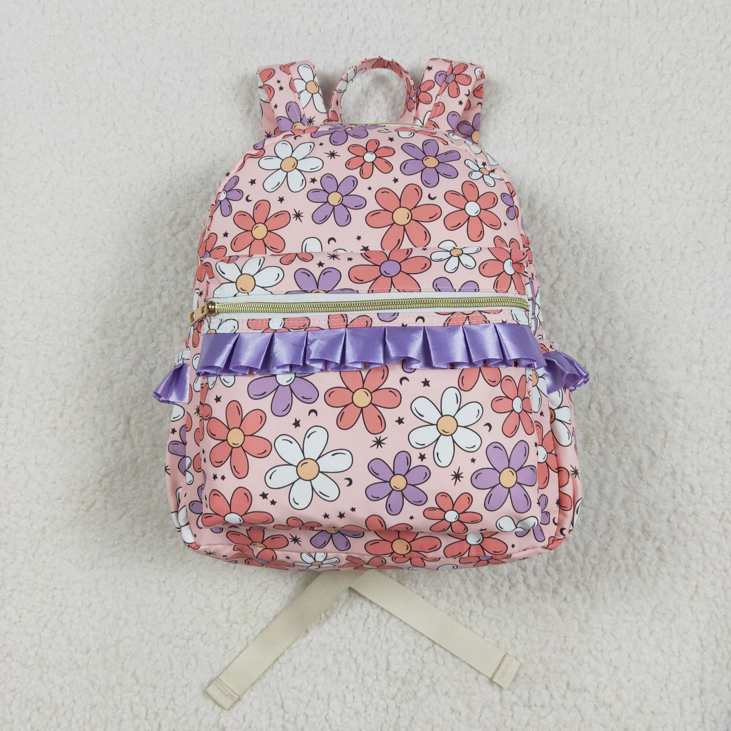 Flowers moon stars print BACKPACK