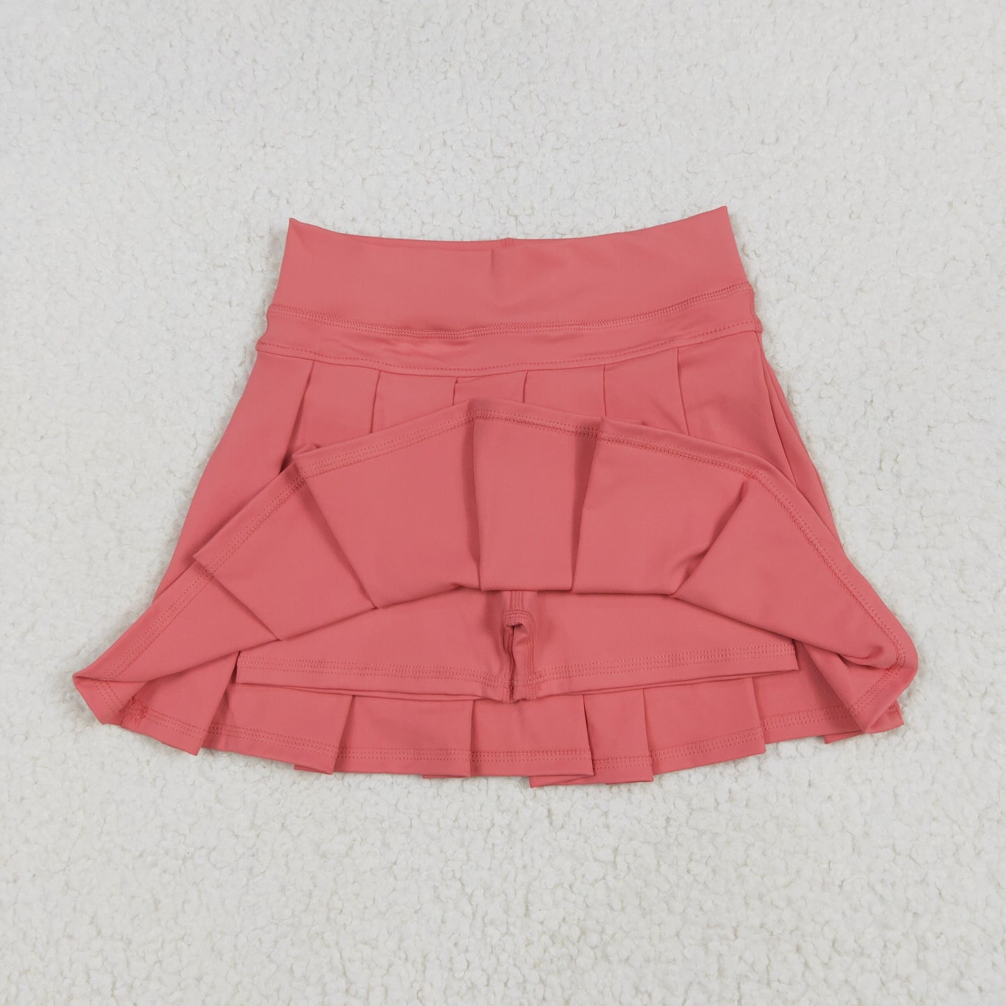 watermelon red solid Kids yoga Short GLK0080