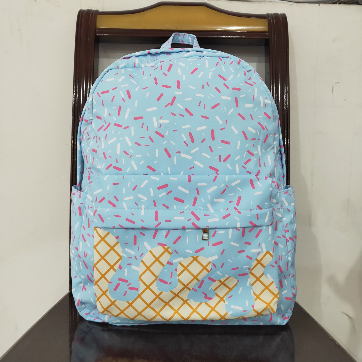 blue Print backpack