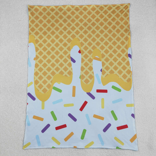 blue candy sprinkle Print Kids's Blanket