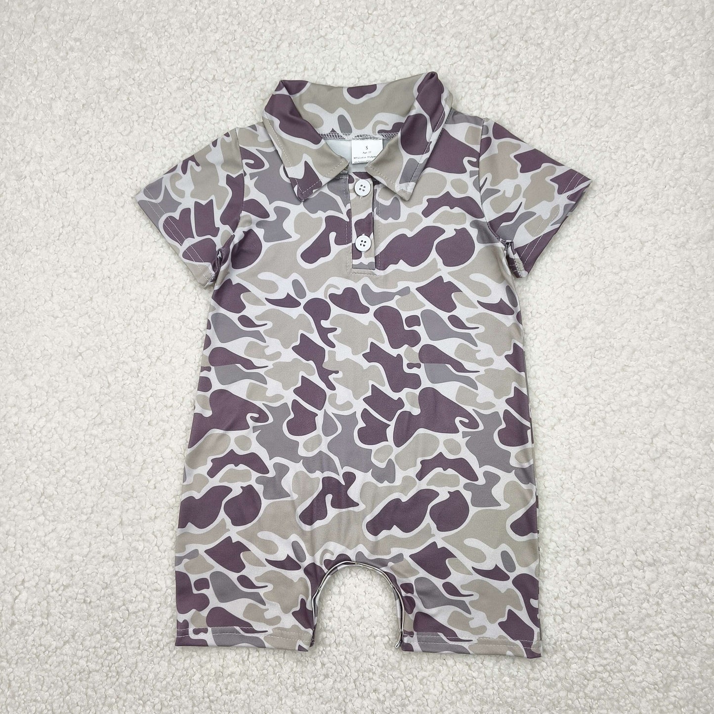 camo Baby RomperSR2977