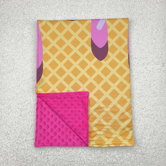 Pink ice scream Print Kids's Blanket