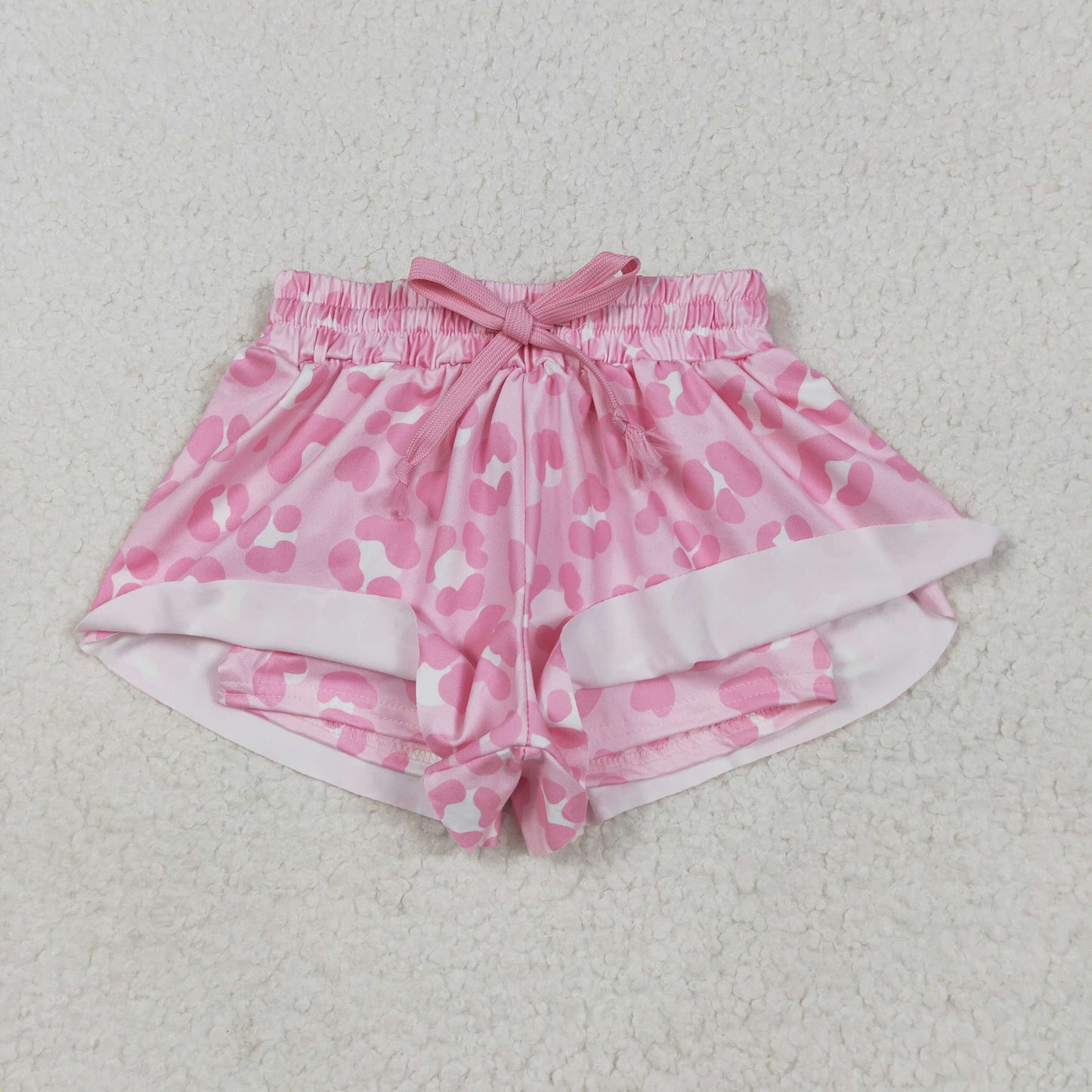 pink leopard shorts SS0587
