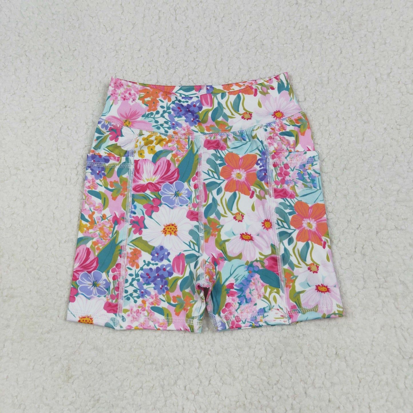 flowers print shorts SS0614