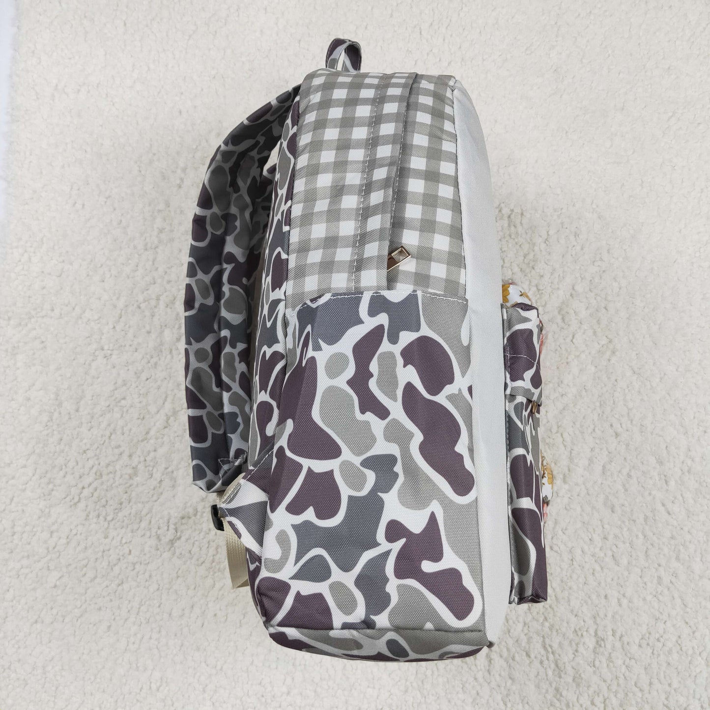 Camo puppy embroidery BACKPACK
