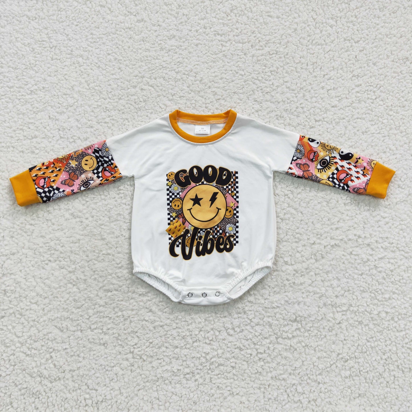 Good Cartoon long sleeves romper