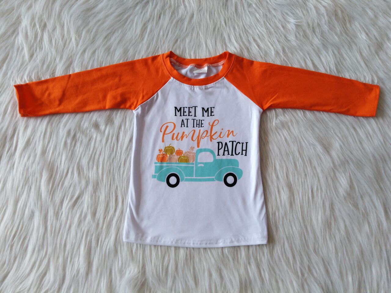 Girls boutique Orange top