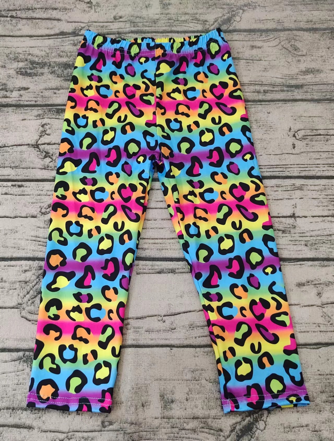 Leopard Girls Pants
