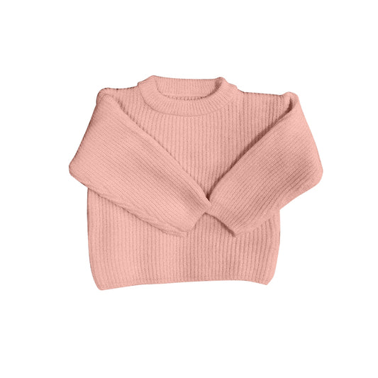 Fall Outfits Pink Girls Sweater