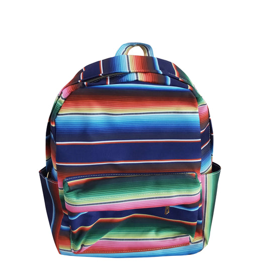 Stripe Print BACKPACK